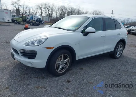 2014 Porsche Cayenne Hybrid S из США, поврежденный, VIN WP1AE2A2XELA51060